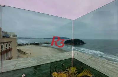 Apartamento com 2 dormitórios à venda, 160 m² por r$ 900.000,00 - josé menino - santos/sp