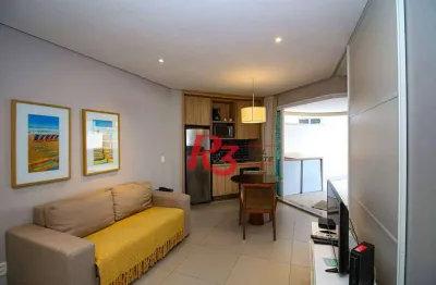 Apartamento à venda, 63 m² por r$ 835.000,00 - pompéia - santos/sp