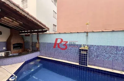 Casa à venda, 182 m² por r$ 1.250.000,00 - embaré - santos/sp