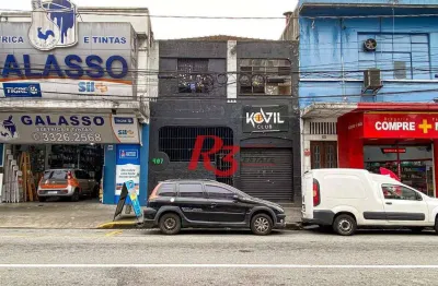 Sobrado para alugar, 160 m² por R$ 5.500,00/mês - Vila Matias - Santos/SP