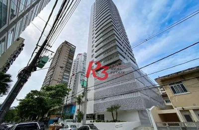 Apartamento à venda, 65 m² por r$ 920.000,00 - vila rica - santos/sp