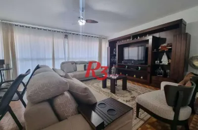 Apartamento à venda, 200 m² por r$ 1.300.000,00 - embaré - santos/sp