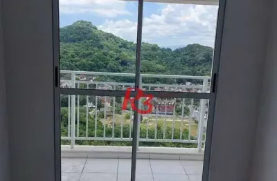 Apartamento com 2 dormitórios à venda, 52 m² por r$ 350.000,00 - morro de nova cintra - santos/sp