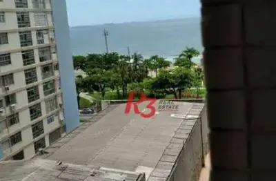 Apartamento com 1 quarto à venda na Avenida Bartolomeu de Gusmão, 43, Embaré, Santos