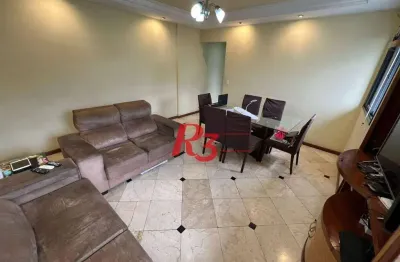 Apartamento à venda, 122 m² por r$ 650.000,00 - campo grande - santos/sp