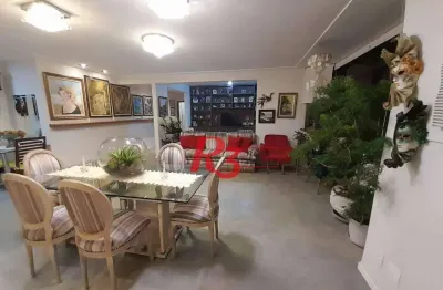 Apartamento à venda, 135 m² por r$ 1.290.000,00 - aparecida - santos/sp