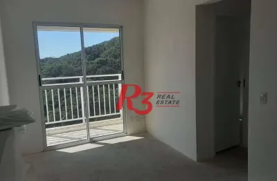 Apartamento à venda, 65 m² por r$ 383.000,00 - morro de nova cintra - santos/sp