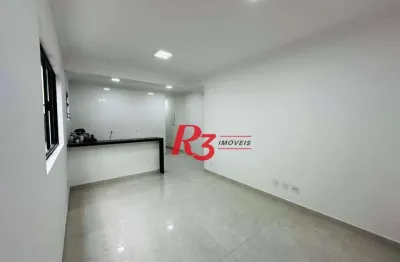Sobrado à venda, 160 m² por r$ 950.000,00 - embaré - santos/sp
