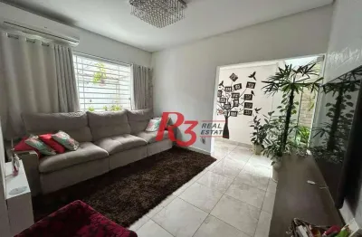 Sobrado à venda, 157 m² por r$ 590.000,00 - vila cascatinha - são vicente/sp