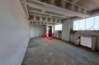 Sala para alugar, 51 m² por r$ 2.500,02/mês - embaré - santos/sp