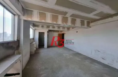 Sala comercial para locação em avenida comercial de santos, com uma condição muito especial!!