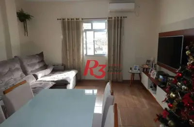 Casa à venda, 73 m² por r$ 320.000,00 - santa maria - santos/sp