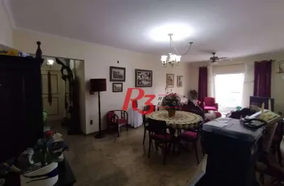 Apartamento com 3 dormitórios à venda, 160 m² por r$ 1.015.000,00 - ponta da praia - santos/sp