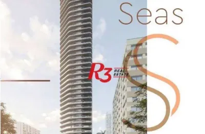 Apartamento à venda, 501 m² por r$ 11.900.000,00 - ponta da praia - santos/sp