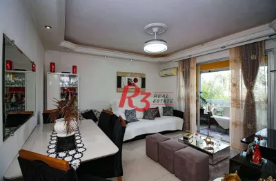 Apartamento à venda, 73 m² por r$ 480.000,00 - itararé - são vicente/sp