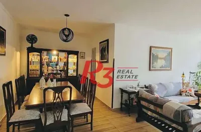 Apartamento com 2 dormitórios à venda, 92 m² por r$ 550.000,00 - campo grande - santos/sp
