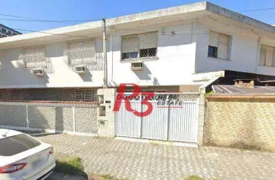 Sobrado, 157 m² - venda por r$ 980.000,00 ou aluguel por r$ 6.250,00/mês - aparecida - santos/sp