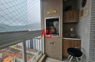 Apartamento com 3 quartos à venda na Rua Carlos Gomes, 240, Marapé, Santos