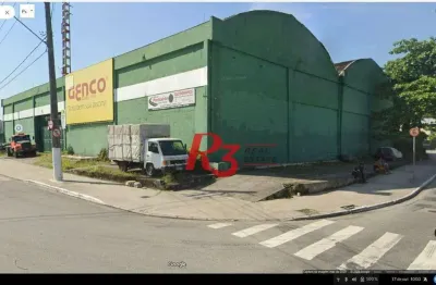 Galpão à venda, 2123 m² por r$ 13.700.000,00 - chico de paula - santos/sp