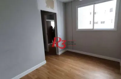 Apartamento à venda, 40 m² por r$ 265.000,00 - castelo - santos/sp