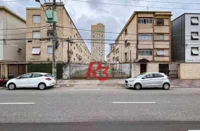 Terreno, 735 m² - venda por r$ 2.500.000,00 ou aluguel por r$ 25.000,00/mês - aparecida - santos/sp