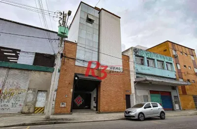 Prédio, 666 m² - venda por r$ 2.500.000,00 ou aluguel por r$ 25.000,00/mês - vila nova - santos/sp