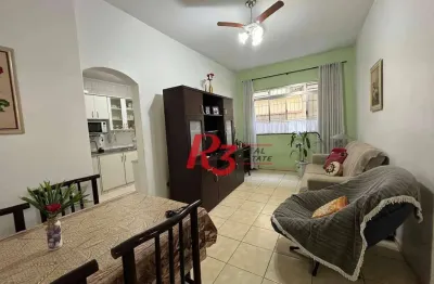 Apartamento à venda, 69 m² por r$ 370.000,00 - encruzilhada - santos/sp