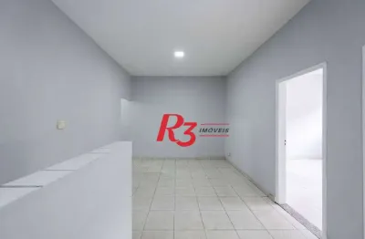 Conjunto para alugar, 102 m² por r$ 2.500,00/mês - centro - santos/sp