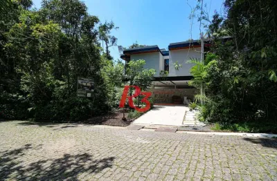 Casa com 5 dormitórios à venda, 500 m² por r$ 12.500.000,00 - cidade jardim tom - guarujá/sp