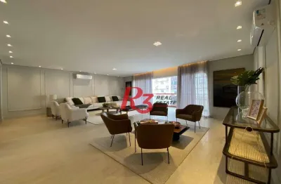Apartamento com 4 quartos à venda, 257 m² por r$ 3.130.000 - gonzaga - santos/sp