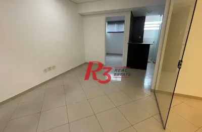 Conjunto para alugar, 118 m² por r$ 2.500,02/mês - centro - santos/sp