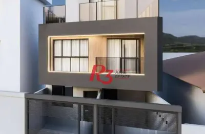 Casa com 2 dormitórios à venda, 76 m² - embaré - santos/sp