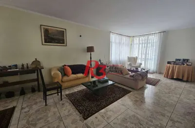 Apartamento com 3 dormitórios à venda, 190 m² por r$ 930.000,00 - gonzaga - santos/sp