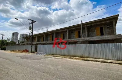 Sobrado com 3 dormitórios à venda, 85 m² por r$ 680.000,00 - parque da montanha - santos/sp