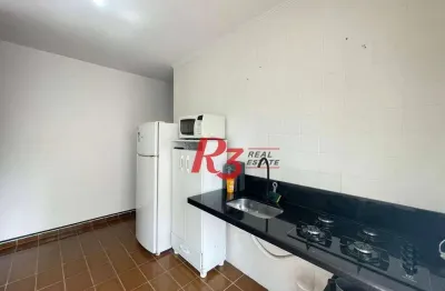 Apartamento com 3 dormitórios à venda, 80 m² por r$ 550.000,00 - gonzaga - santos/sp