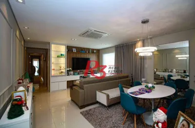 Apartamento com 3 quartos à venda na Avenida Almirante Cochrane, 175, Embaré, Santos