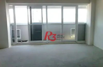 Sala, 60 m² , com um mezanino que instalou, a metragem interna é de 94m2 venda por r$ 682.000 ou aluguel por r$ 6.800/mês - vila belmiro - santos/sp