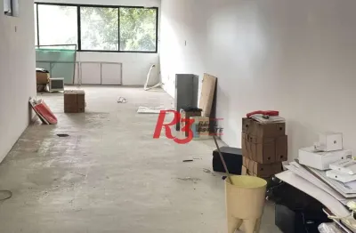 Sala para alugar, 75 m² por r$ 3.500,01/mês - vila belmiro - santos/sp