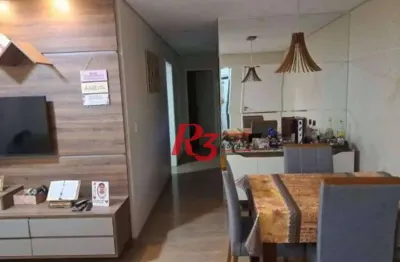 Apartamento à venda, 57 m² por r$ 330.000,00 - morro nova cintra - santos/sp
