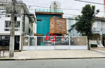 Sobrado com 4 dormitórios para alugar, 236 m² por r$ 18.000,00/mês - embaré - santos/sp