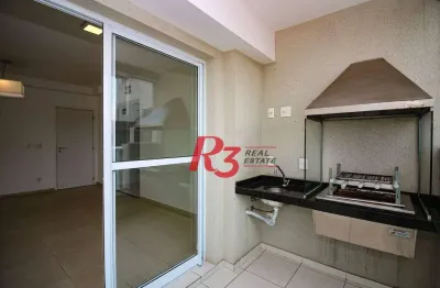 Apartamento com 2 dormitórios à venda, 63 m² por r$ 669.000,00 - campo grande - santos/sp
