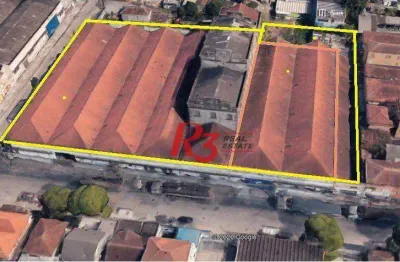 Galpão com 6,300m2 para locação proximo a perimetral em santos