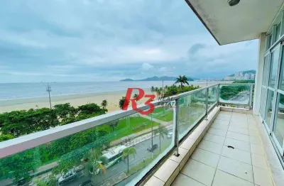 Apartamento com 3 dormitórios à venda, 137 m² por r$ 1.225.000,00 - gonzaga - santos/sp