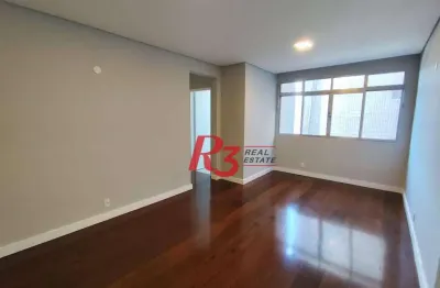 Apartamento à venda, 90 m² por r$ 490.000,00 - campo grande - santos/sp