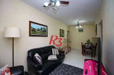 Apartamento com 2 quartos à venda, 64 m² por r$ 550.000 - vila belmiro - santos/sp