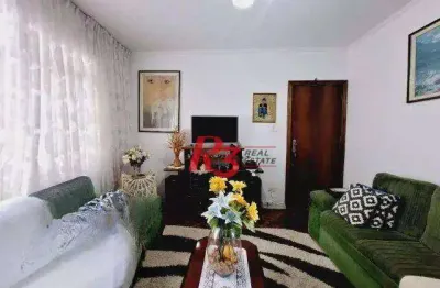 Apartamento à venda, 96 m² por r$ 479.000,00 - vila belmiro - santos/sp