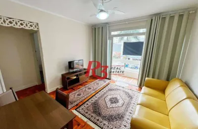 Apartamento à venda, 90 m² por r$ 620.000,00 - gonzaga - santos/sp