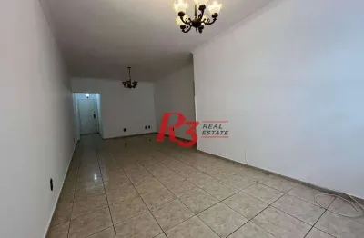 Apartamento com 2 dormitórios à venda, 116 m² por r$ 650.000,00 - josé menino - santos/sp