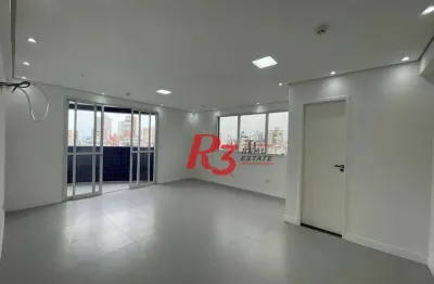 Sala à venda, 36 m² por r$ 470.000,00 - ponta da praia - santos/sp