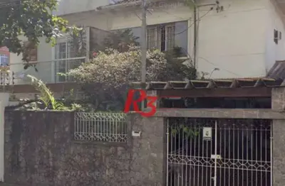 Terreno à venda, 166 m² por r$ 1.435.000,00 - aparecida - santos/sp